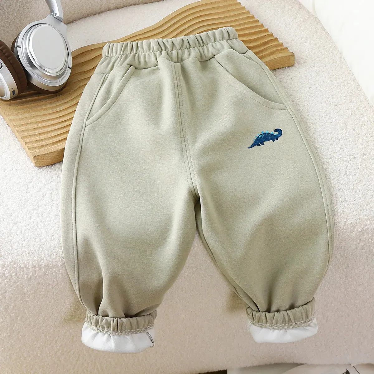 Dino Print Trousers