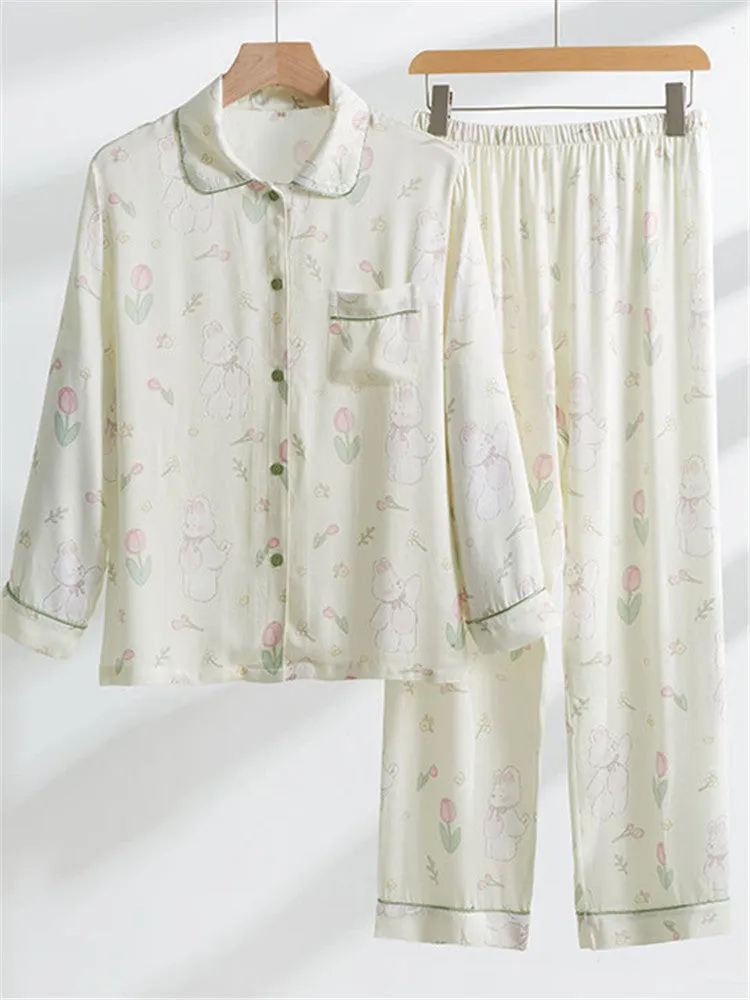 Double Layer Bamboo Fiber Sleepwear