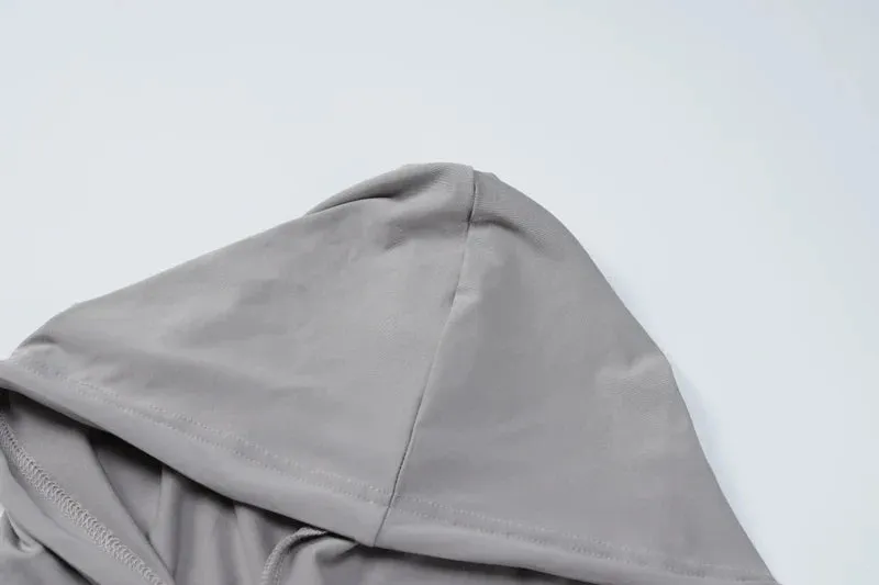 Drawstring Slim Hoody