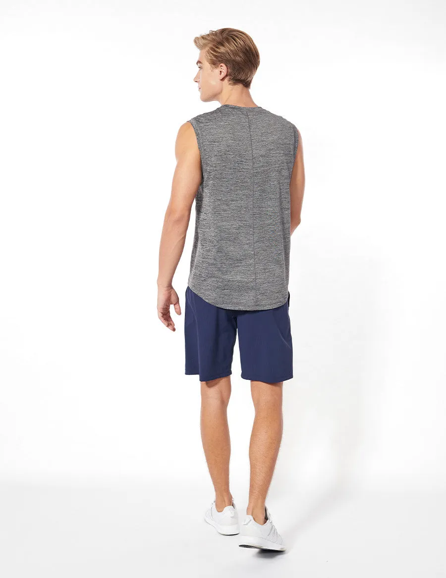 easyoga BERTII Men's Classic Shorts - B3 Dark Blue