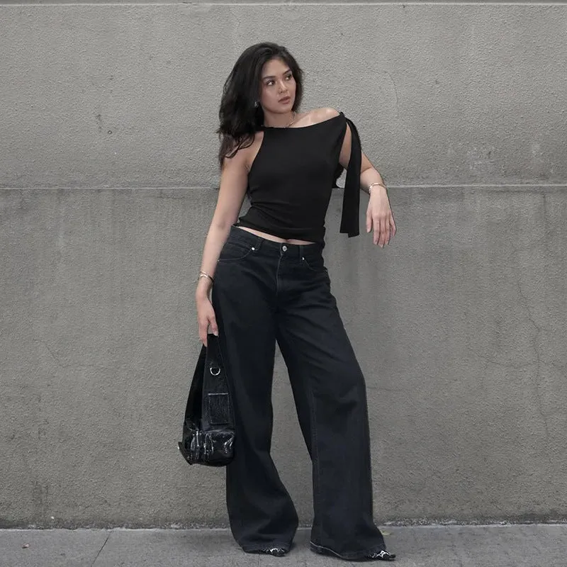 Elegant Demeanor One-shoulder Versatile Blouse