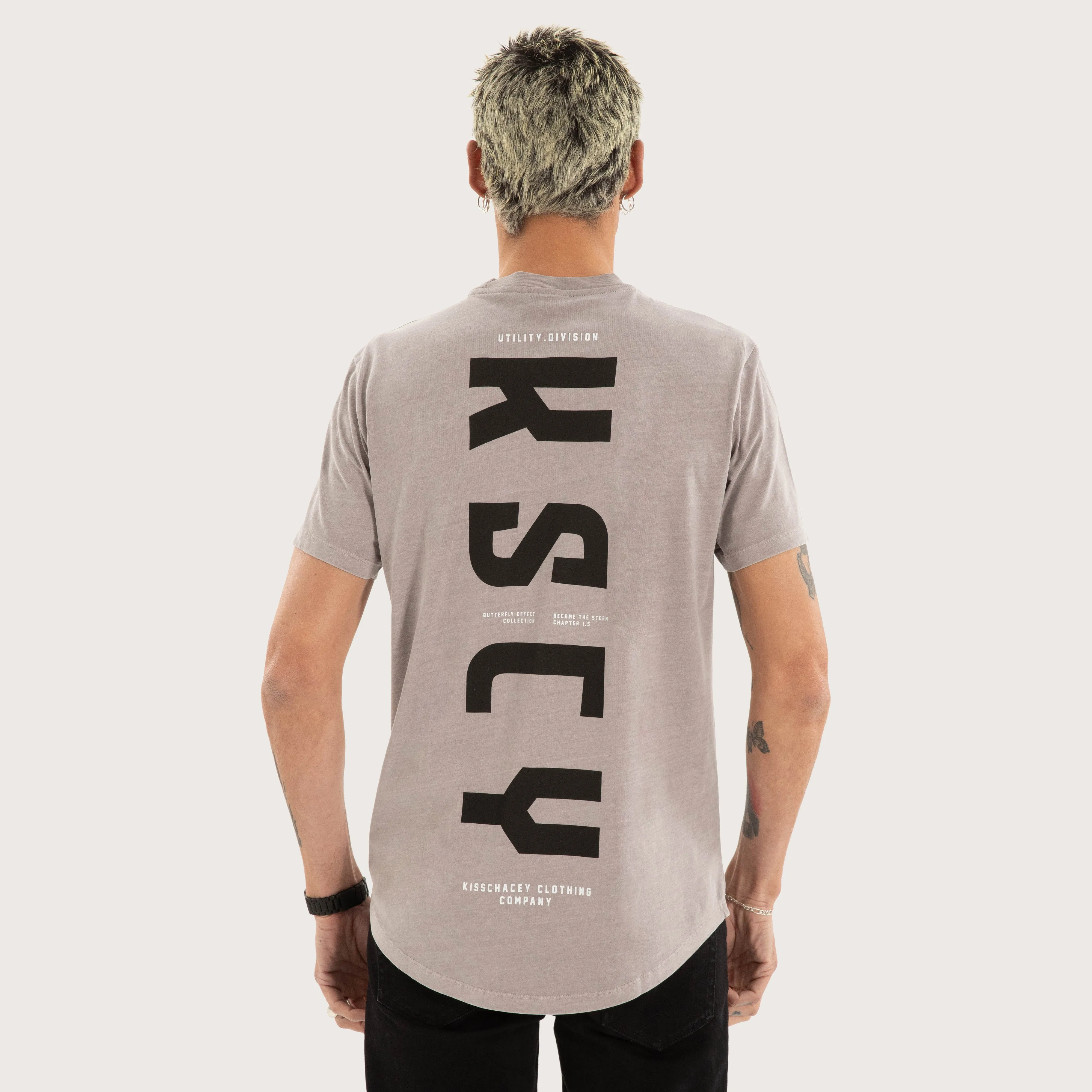 Fallout Dual Curved Tee Pigment Gull