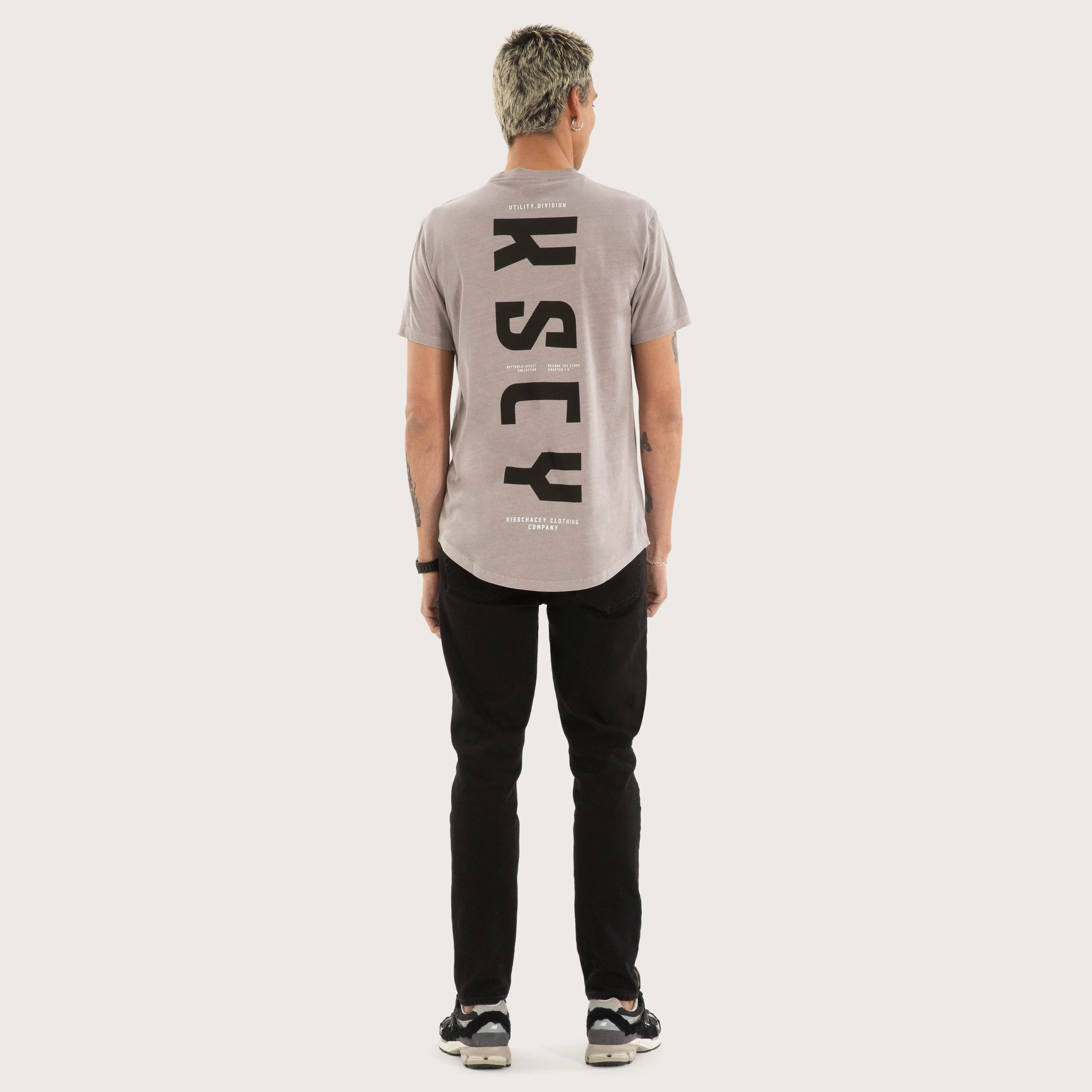 Fallout Dual Curved Tee Pigment Gull