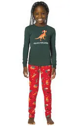 Family Matching Santasaurus Matching Family Pajamas