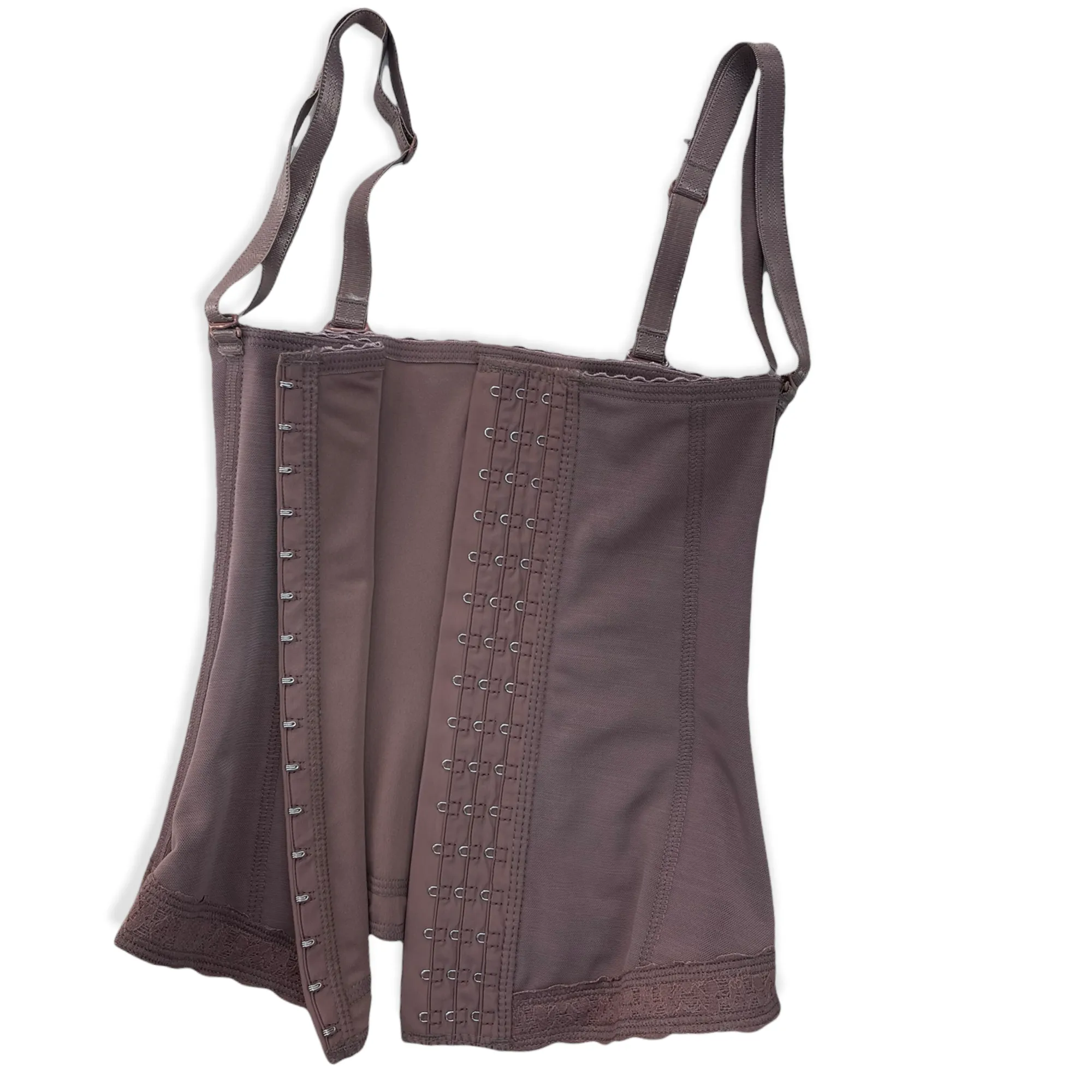 FB5004 SOFT POWERNET WAIST-TRAINER  REMOVABLE STRAPS 3HOOKS