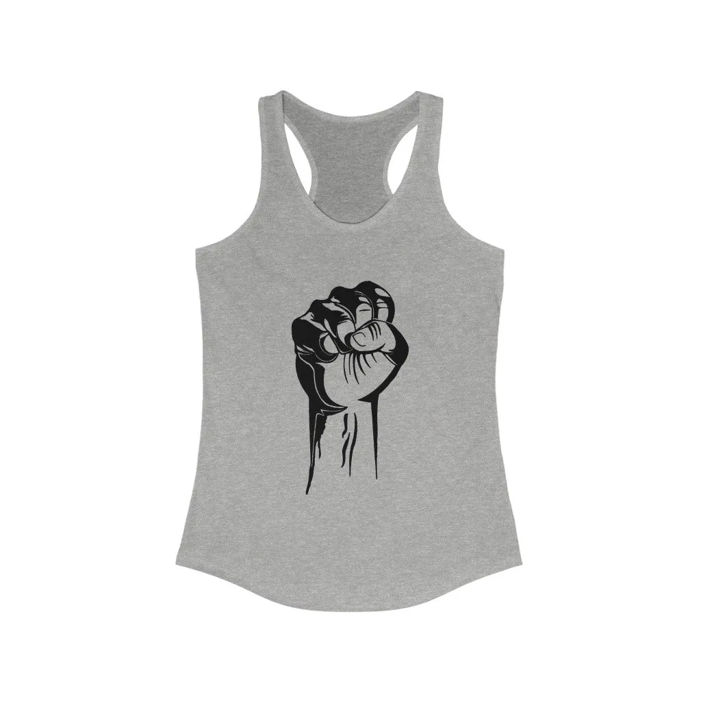 FIST OF POWER© - Women's Ideal Racerback Tank