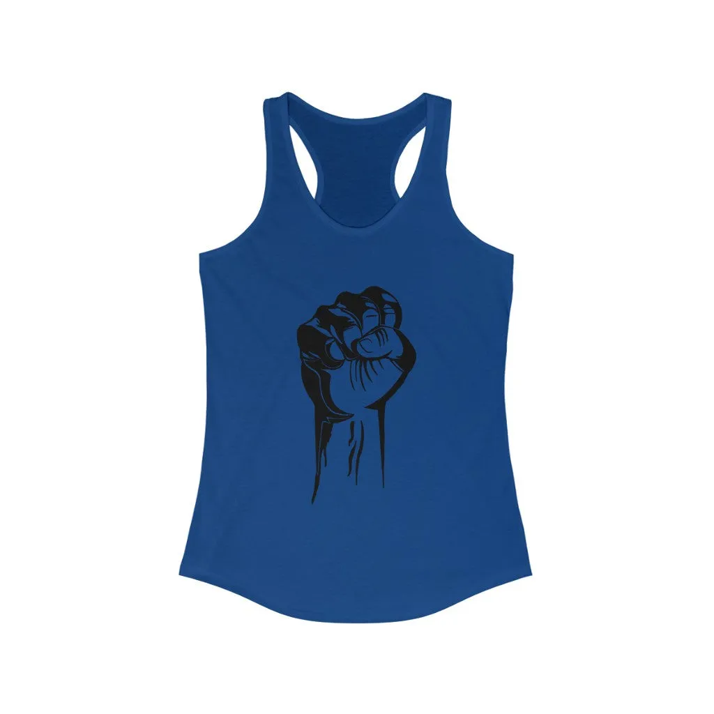 FIST OF POWER© - Women's Ideal Racerback Tank