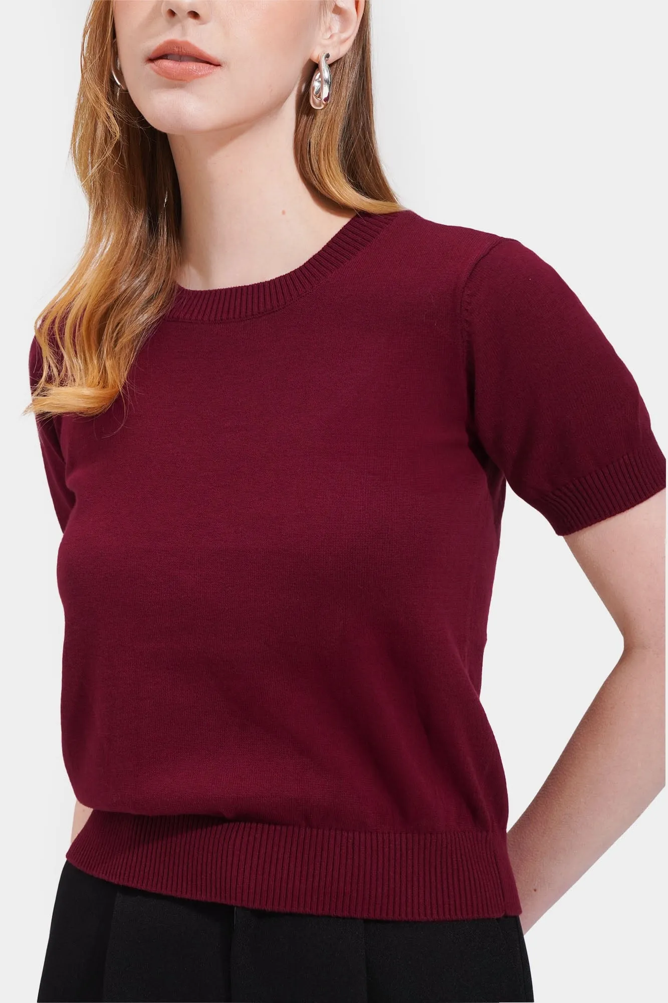 Flat Knit Tee