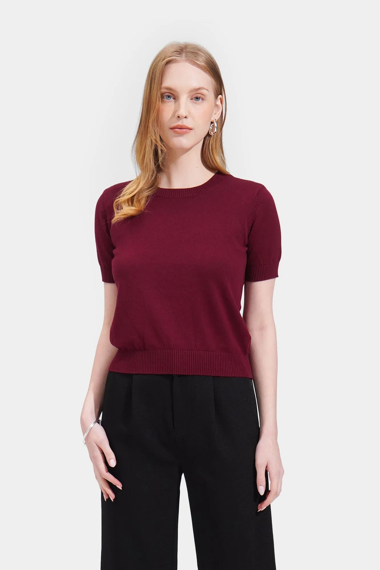 Flat Knit Tee