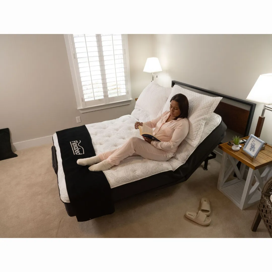 Flexabed Premier Adjustable Full Electric Bed with Massage