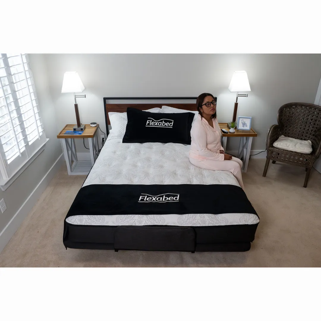 Flexabed Premier Adjustable Full Electric Bed with Massage