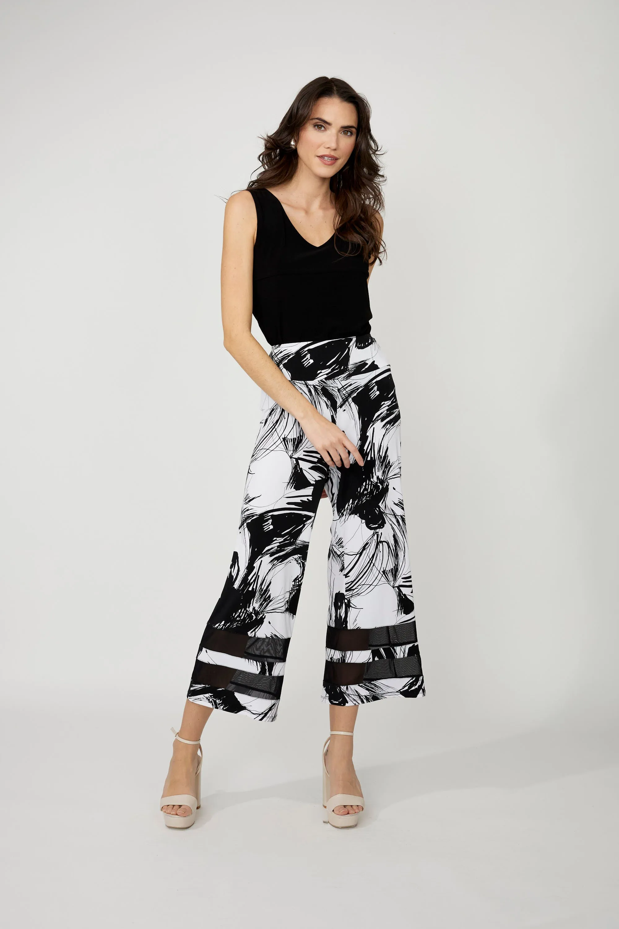 Floral High Waisted Trousers