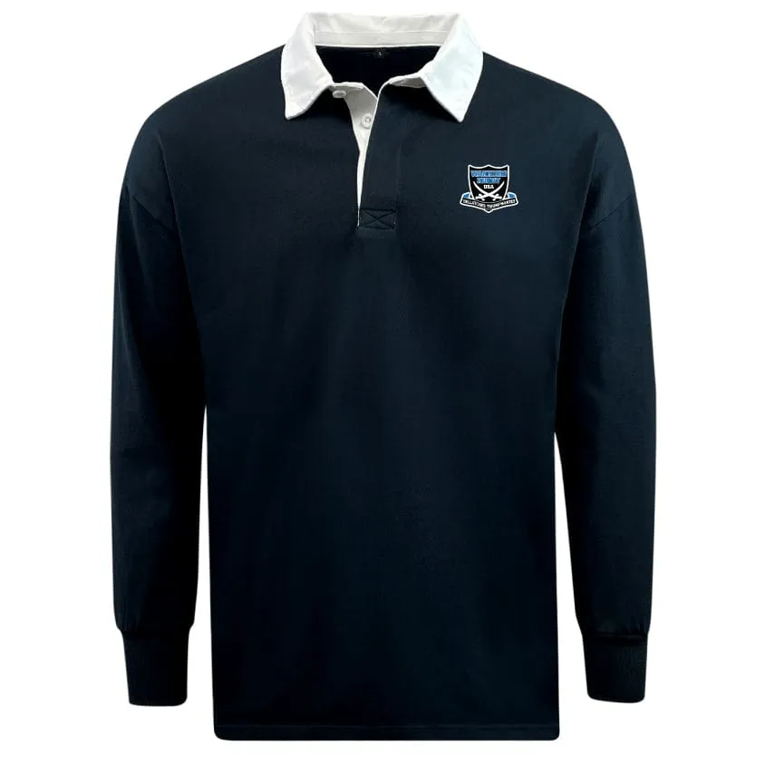 Fort Hunt Classic Long Sleeve Solid Rugby Jersey