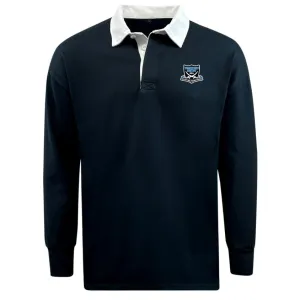Fort Hunt Classic Long Sleeve Solid Rugby Jersey