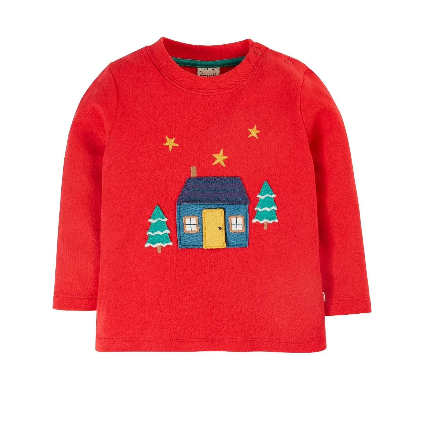 Frugi Ira Interactive Infant Top Winter Top