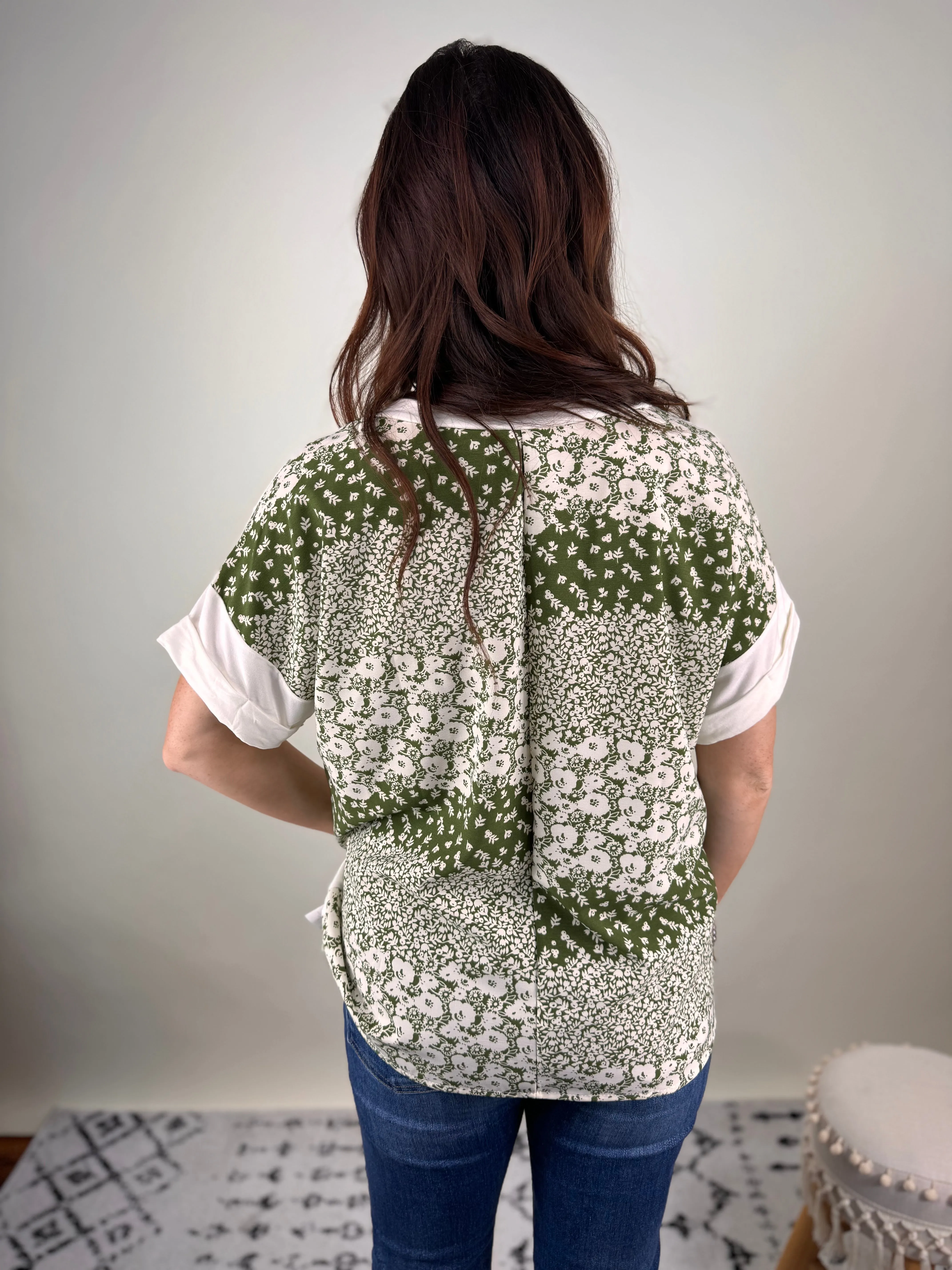 Georgia Greenery Pocket Tee
