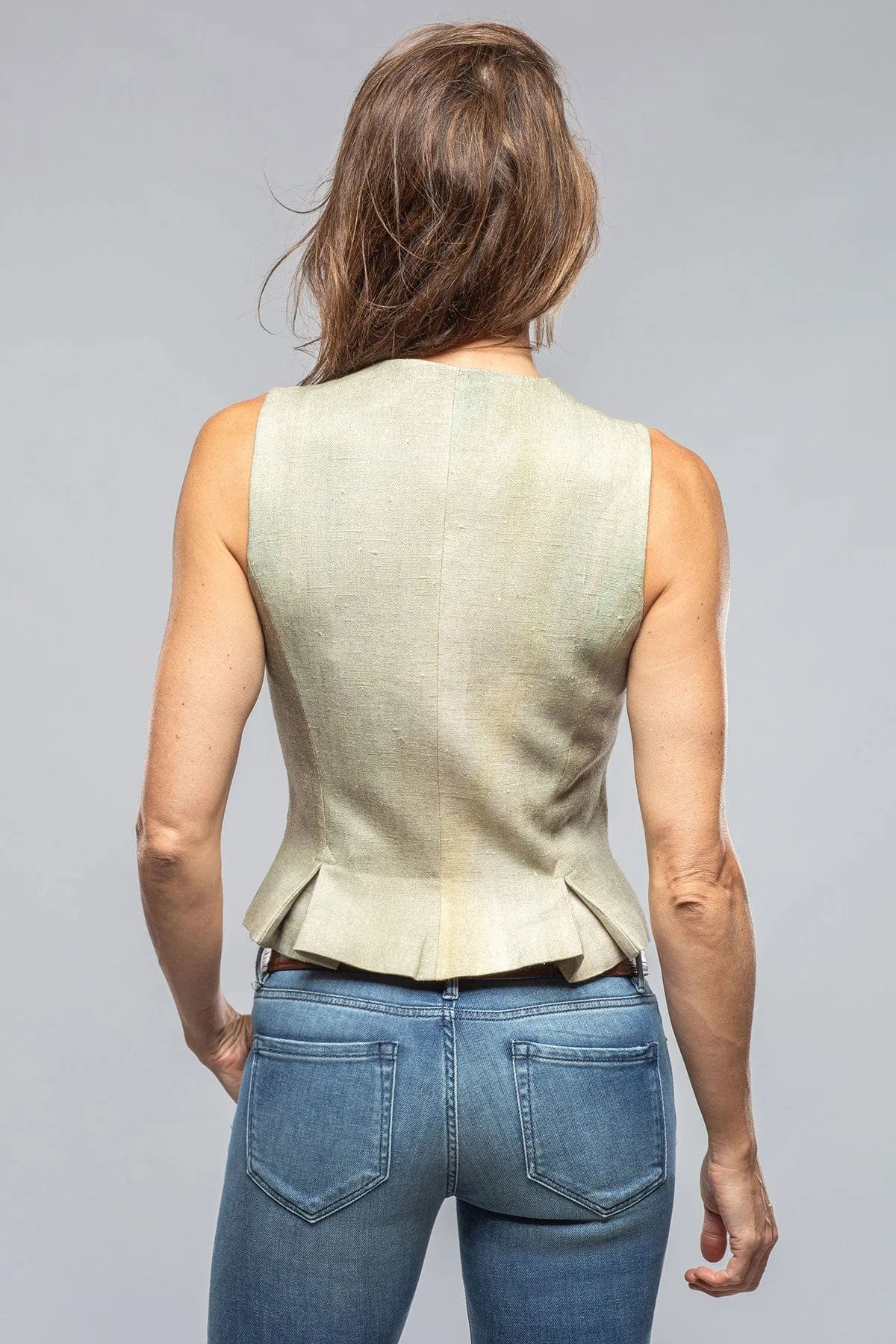 Georgina Linen Vest