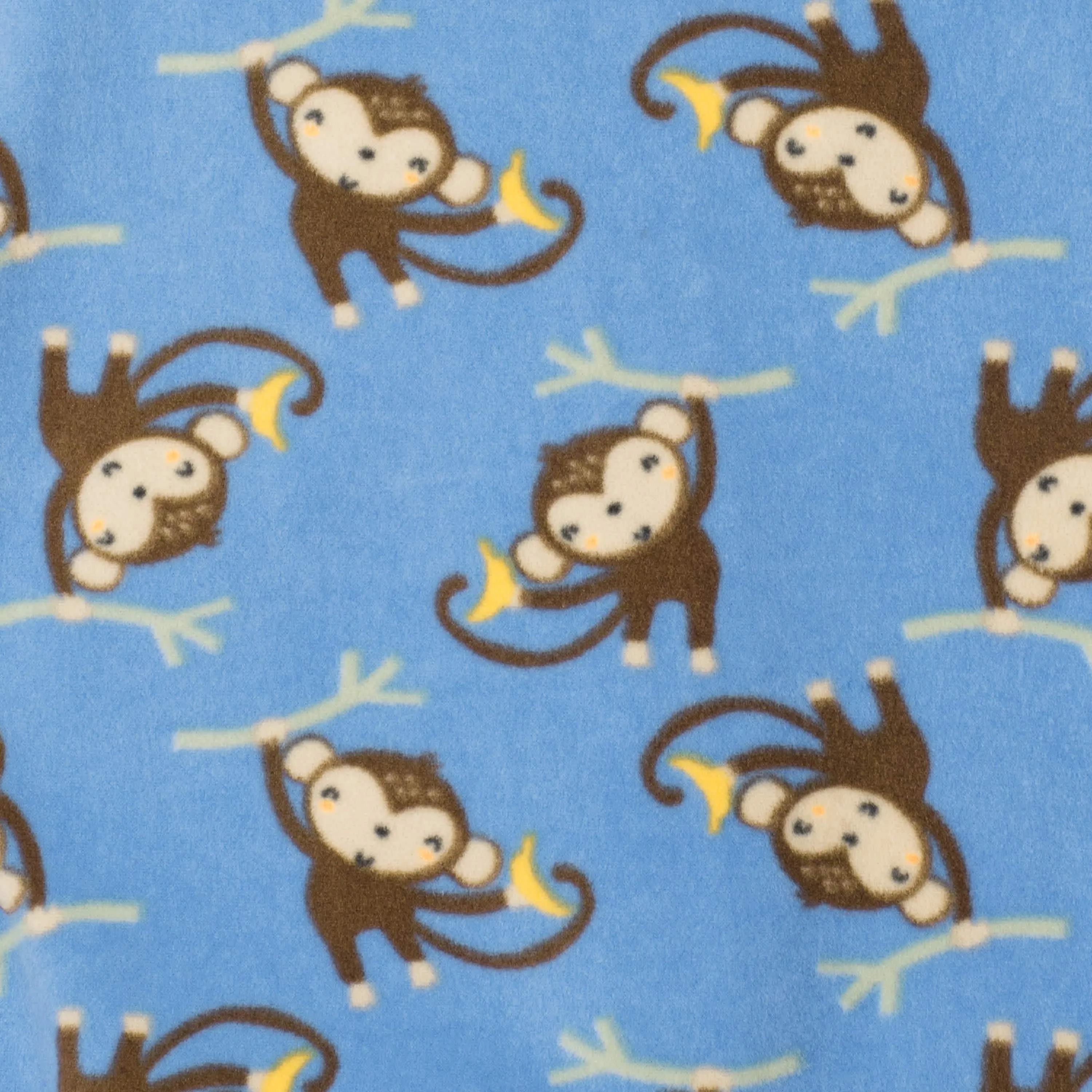 Gerber® 4-Pack Baby Boys Monkeys & Dinos Fleece Pajamas