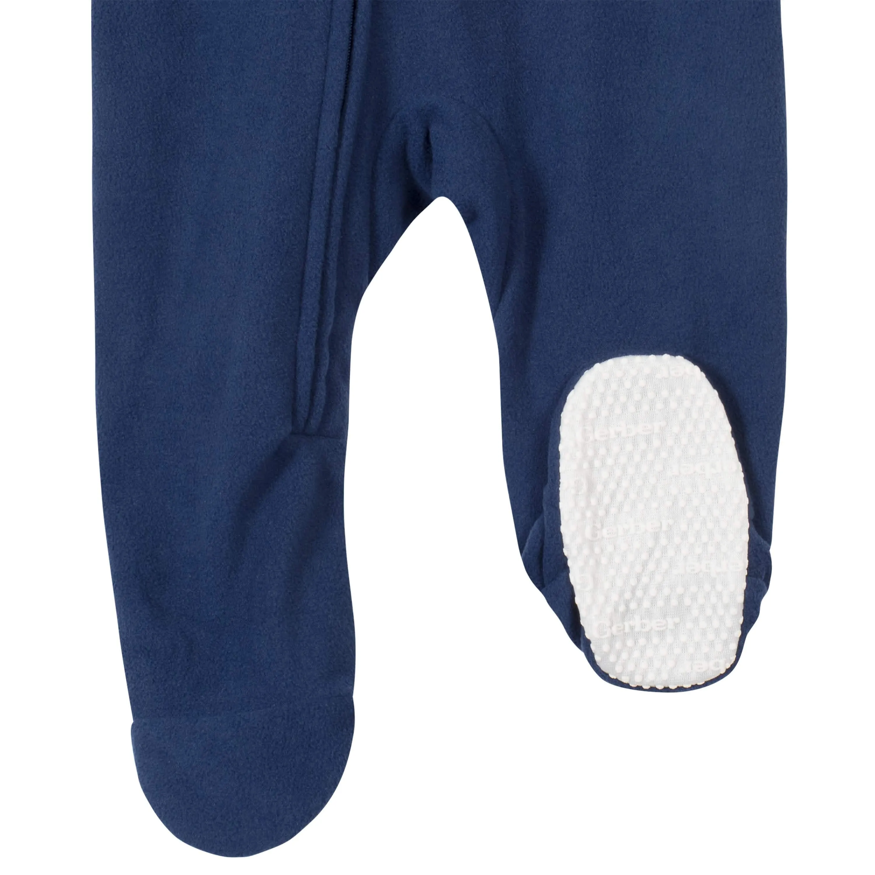 Gerber® 4-Pack Baby Boys Monkeys & Dinos Fleece Pajamas