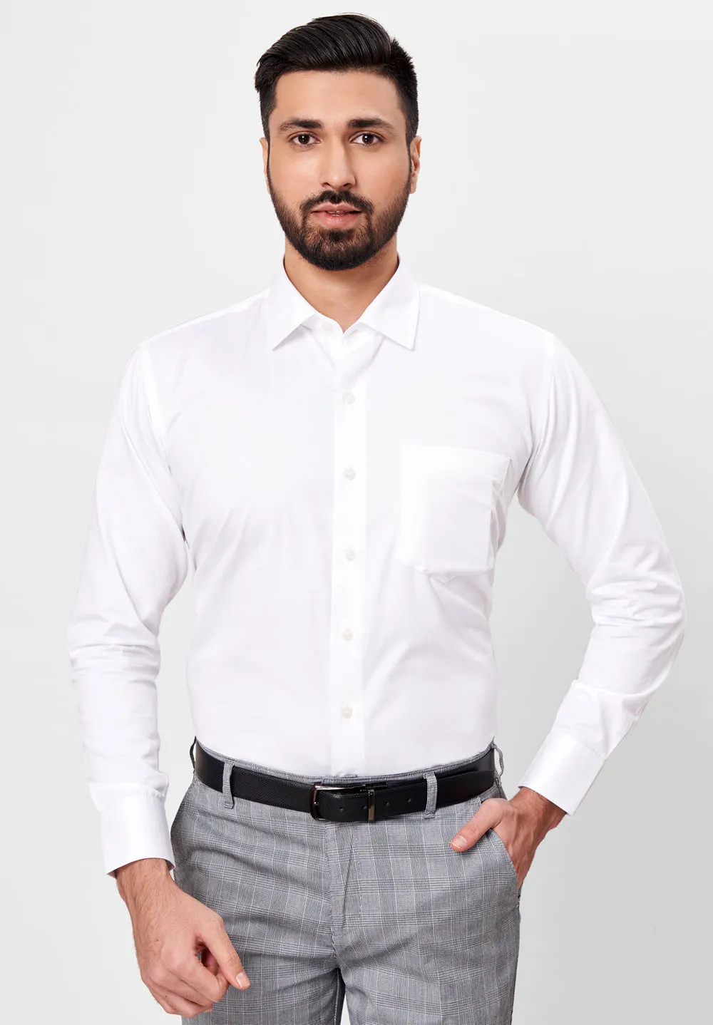 Giza Pure Cotton Formal-Regular Fit Shirt - A7350