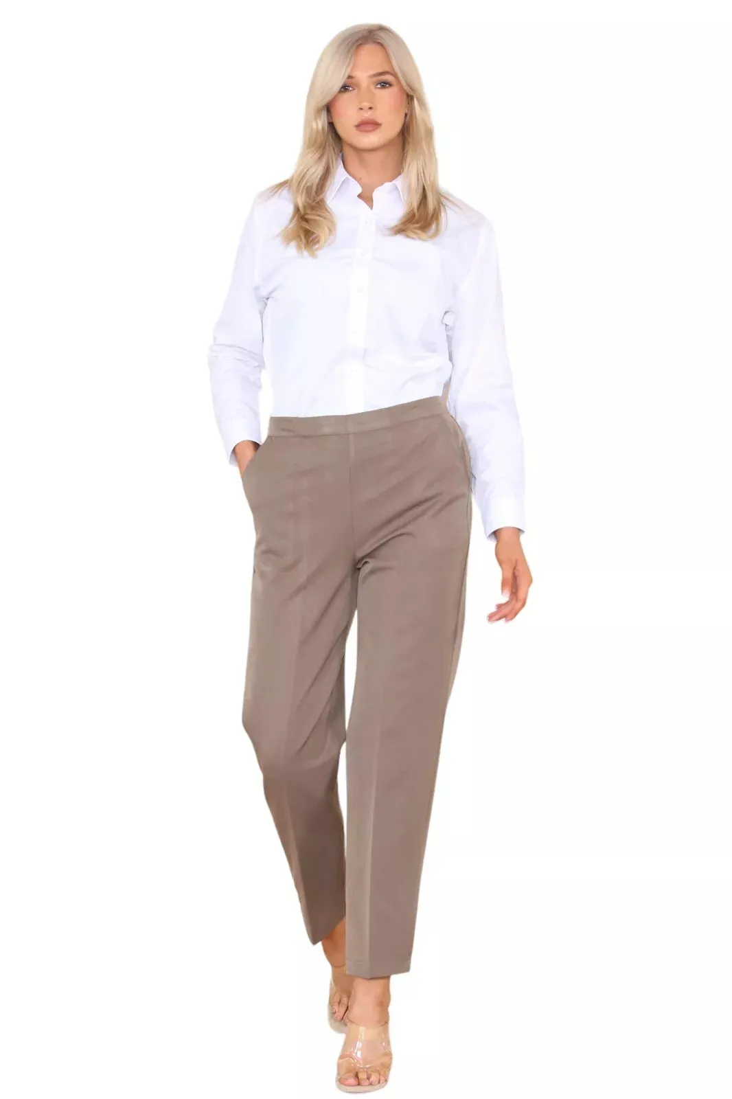 Half Elasticated Pocket Trouser