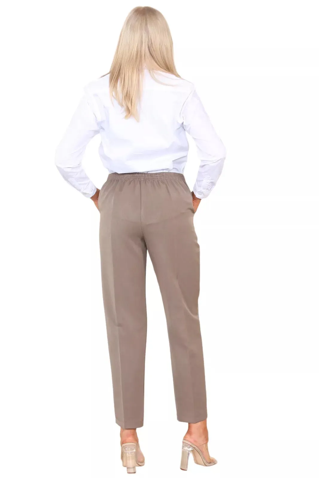 Half Elasticated Pocket Trouser