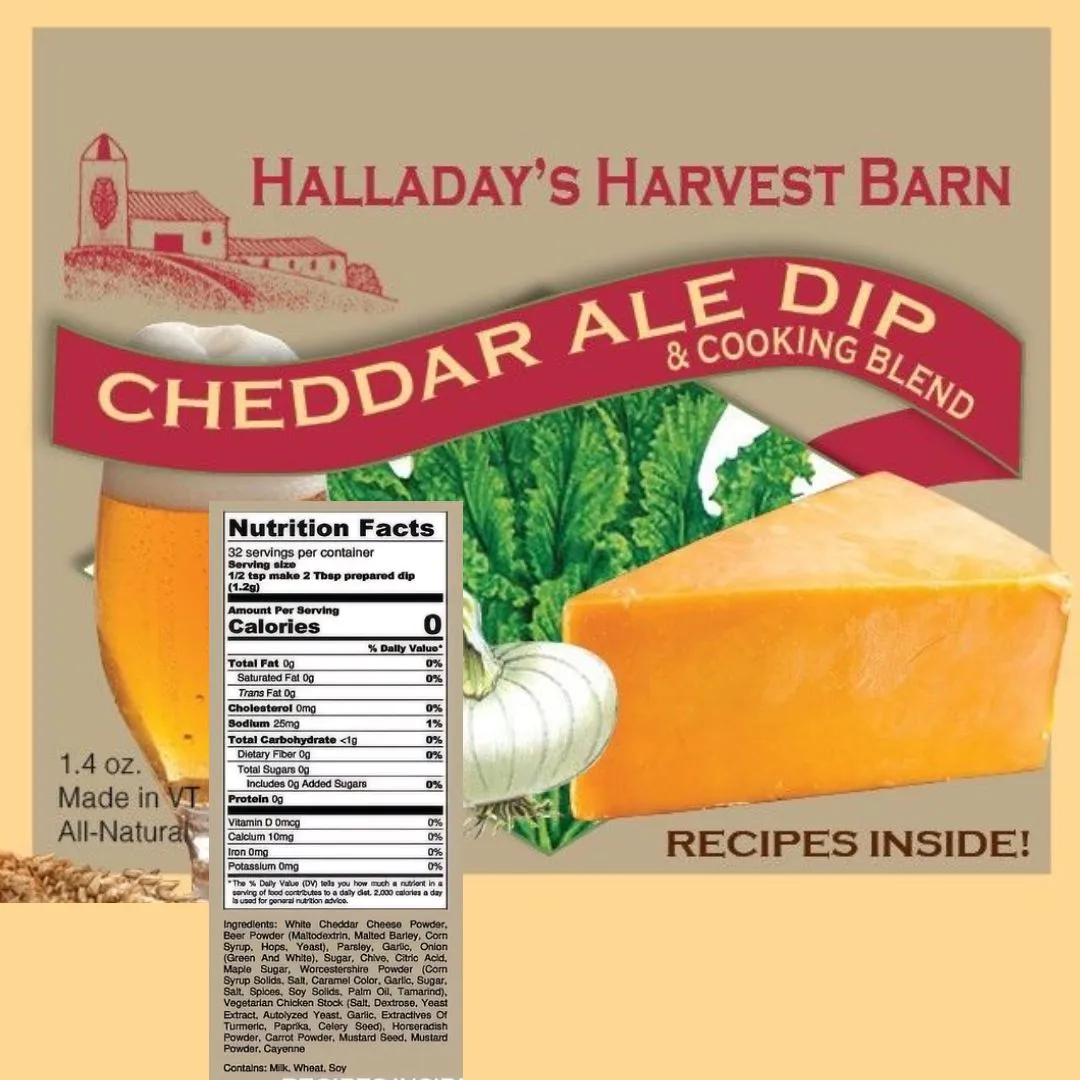 Halladay's Herb Dip and Cooking Blends