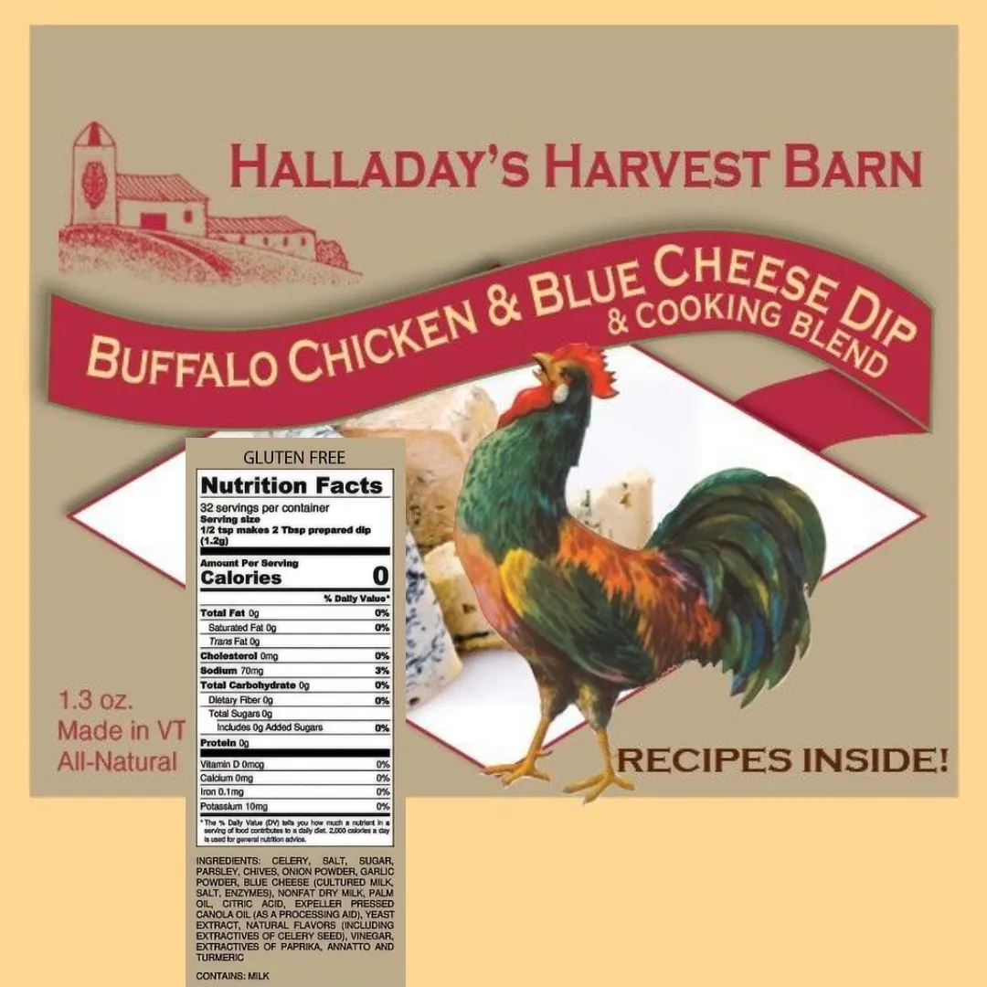 Halladay's Herb Dip and Cooking Blends