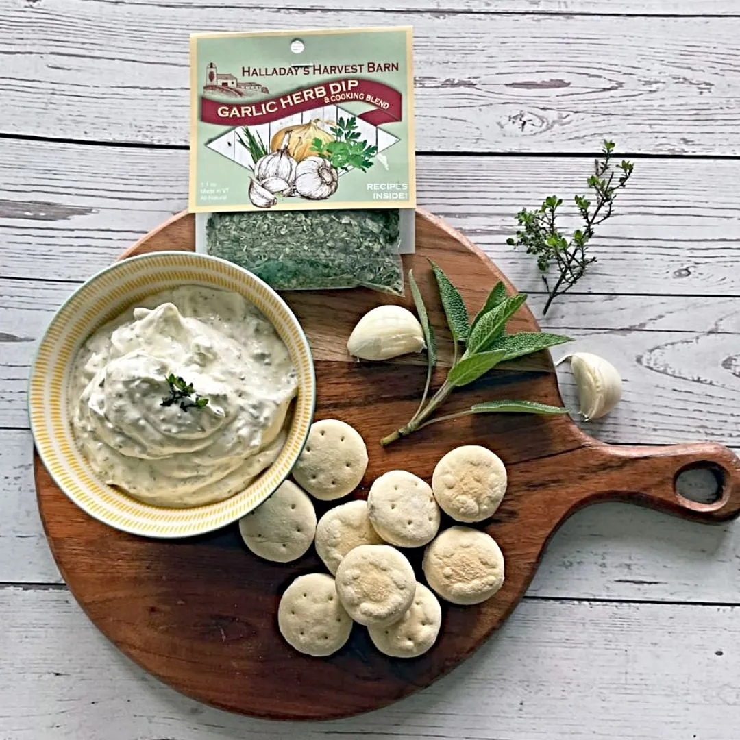 Halladay's Herb Dip and Cooking Blends
