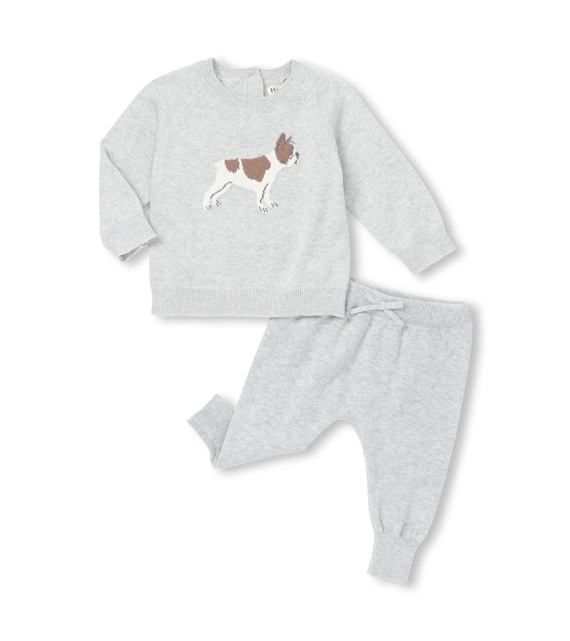 Hatley French Bulldog  Jumper and Trousers