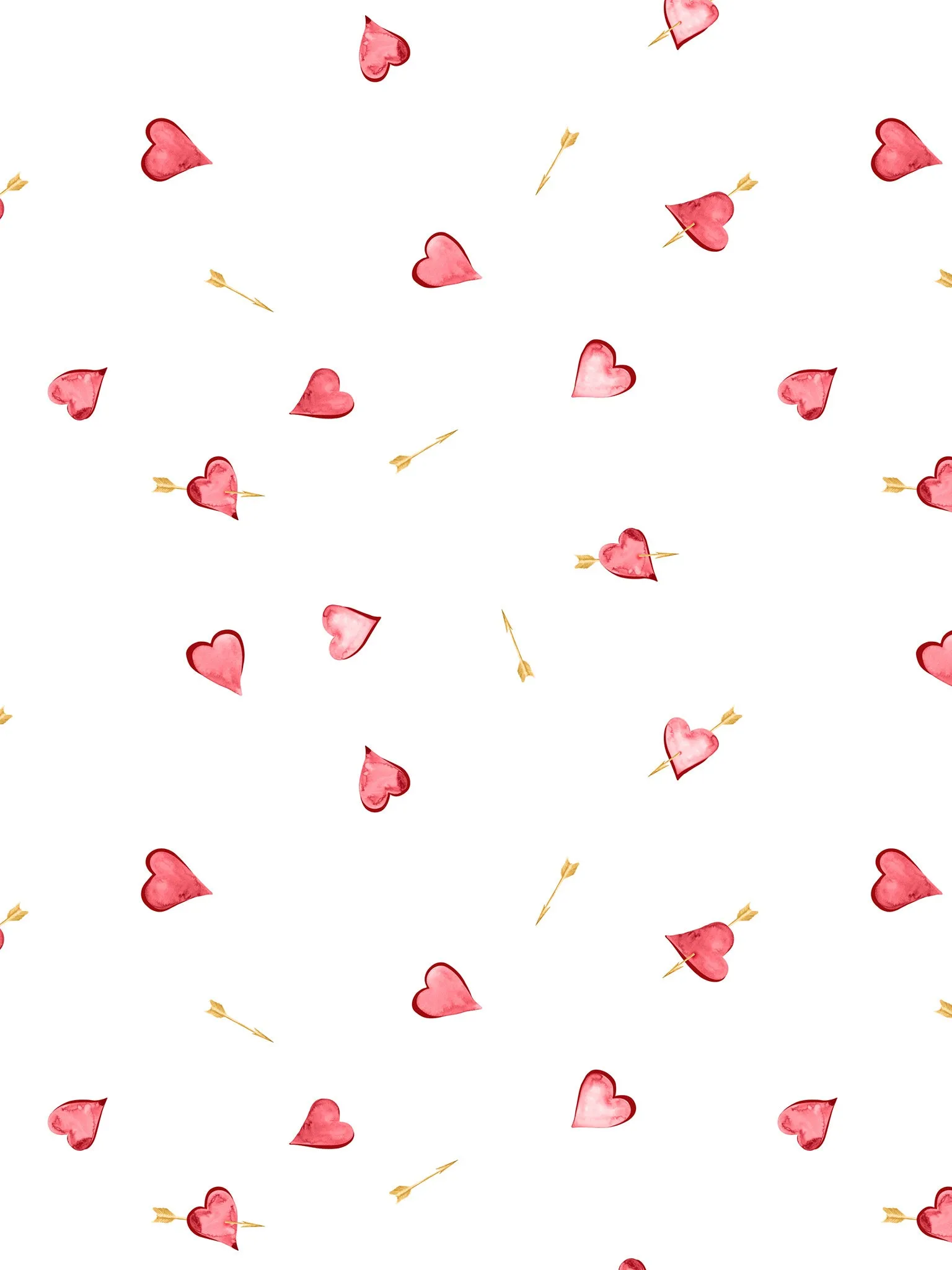 Hearts & Arrows Pajamas with Shorts