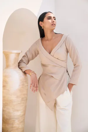 Helsinki Woollen Top (Natural)