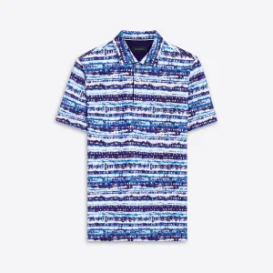 Hendrix Abstract Print Polo