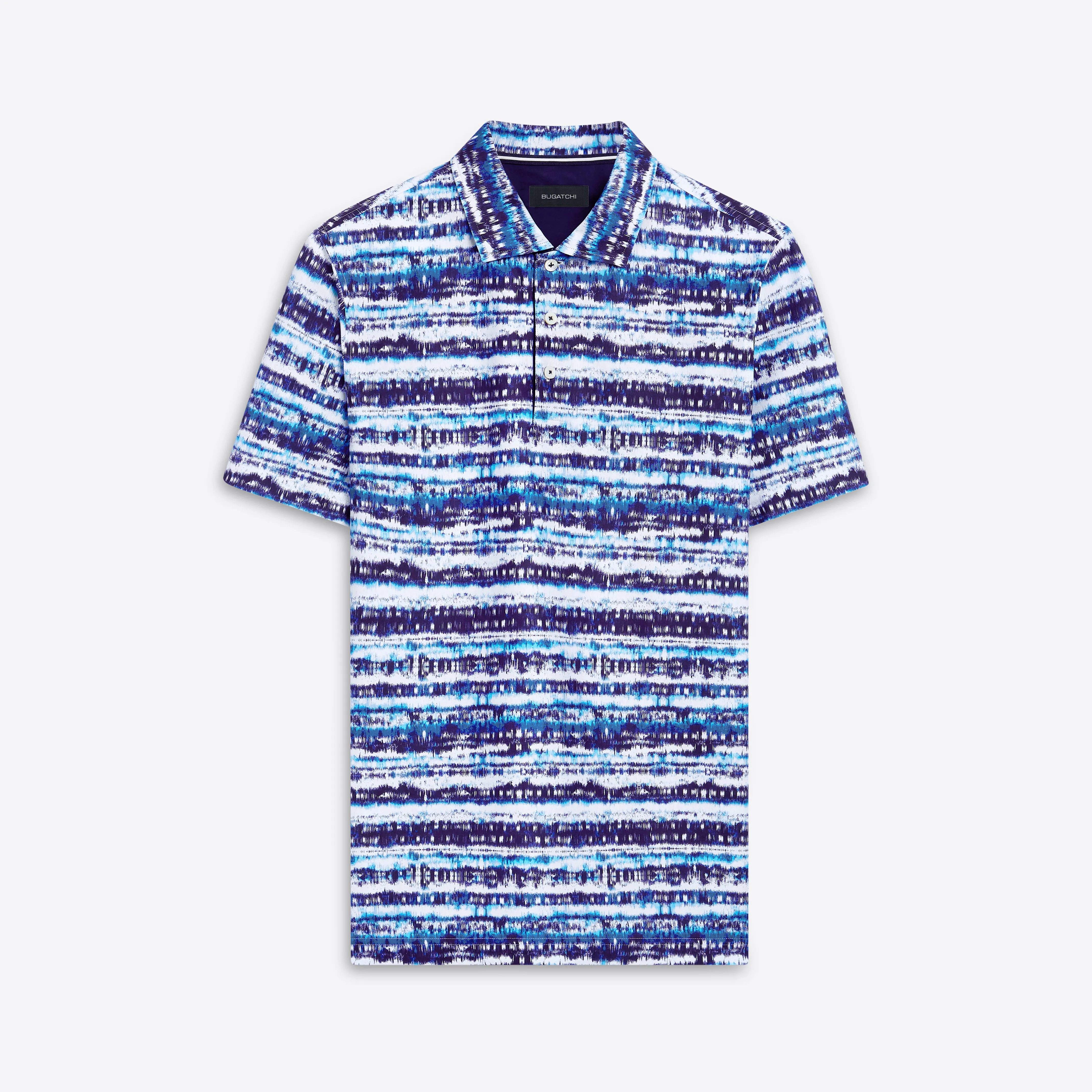 Hendrix Abstract Print Polo
