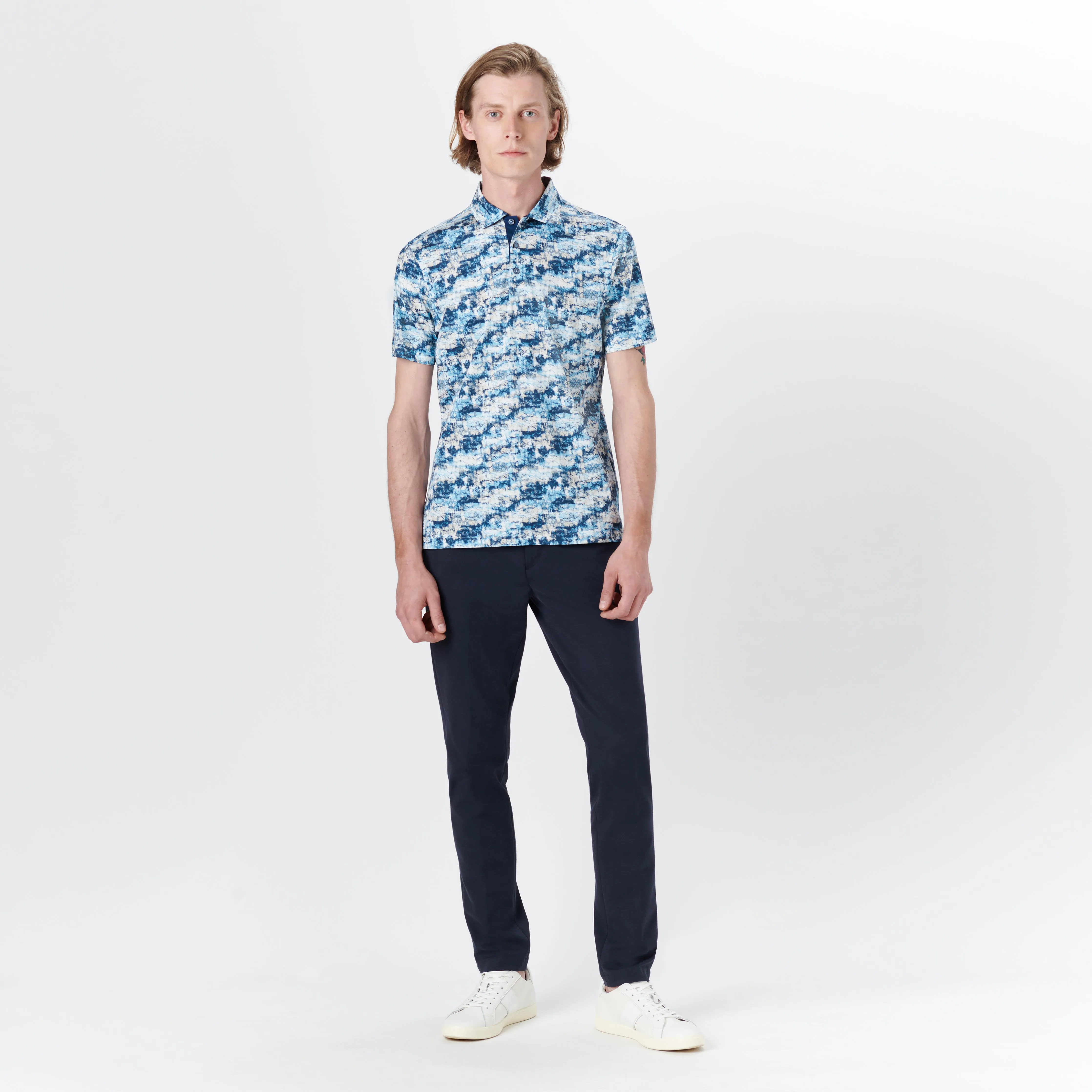Hendrix Photo Collage Print Polo