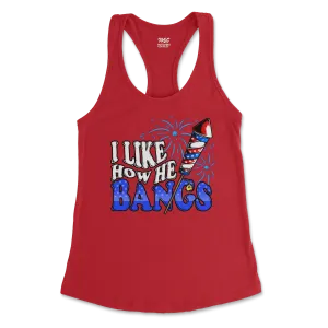 I Like How He Bangs Women's Ideal Racerback Tank SP