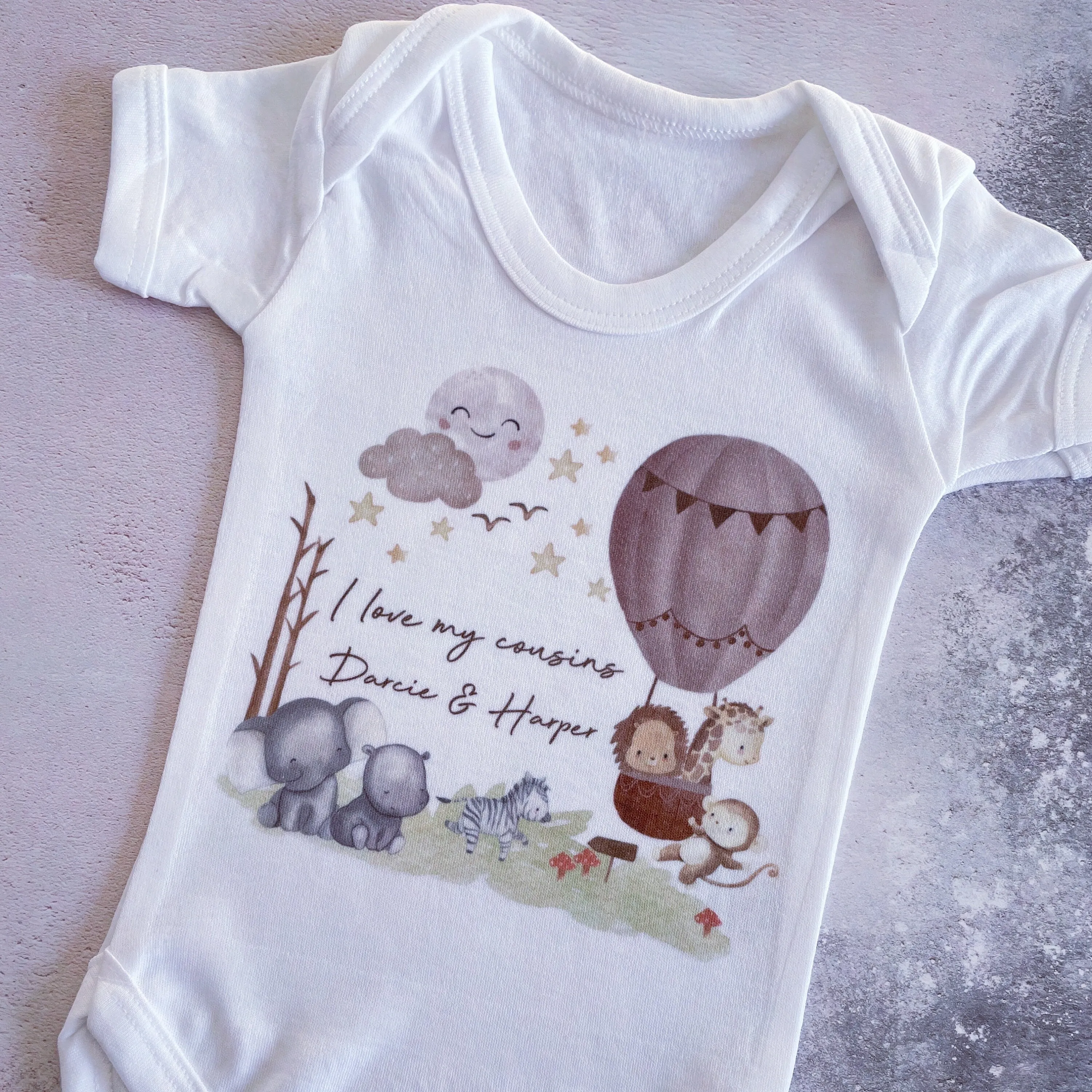 I Love My Mummy Baby Vest, Personalised Babygrow, Daddy Babygrow, Newborn Pregnancy Announcement Gift, Going to be a Mummy, New Mum Gift