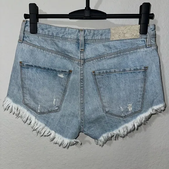 IRO Jeans Cut off Denim Shorts‎ Sz 25