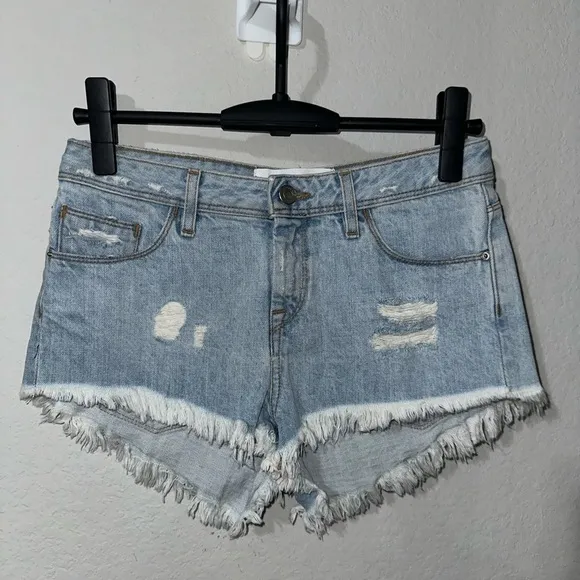 IRO Jeans Cut off Denim Shorts‎ Sz 25
