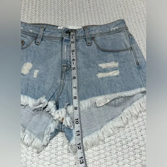 IRO Jeans Cut off Denim Shorts‎ Sz 25