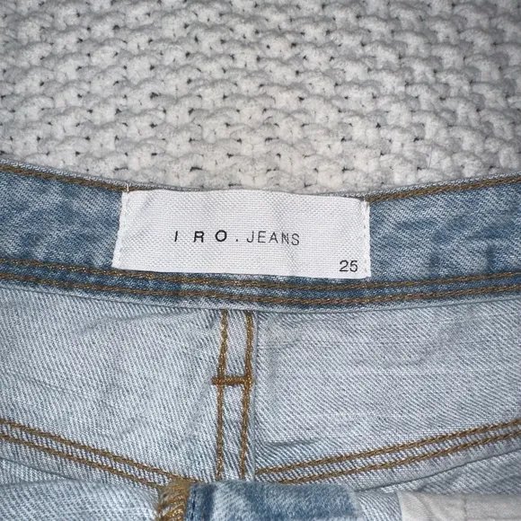 IRO Jeans Cut off Denim Shorts‎ Sz 25