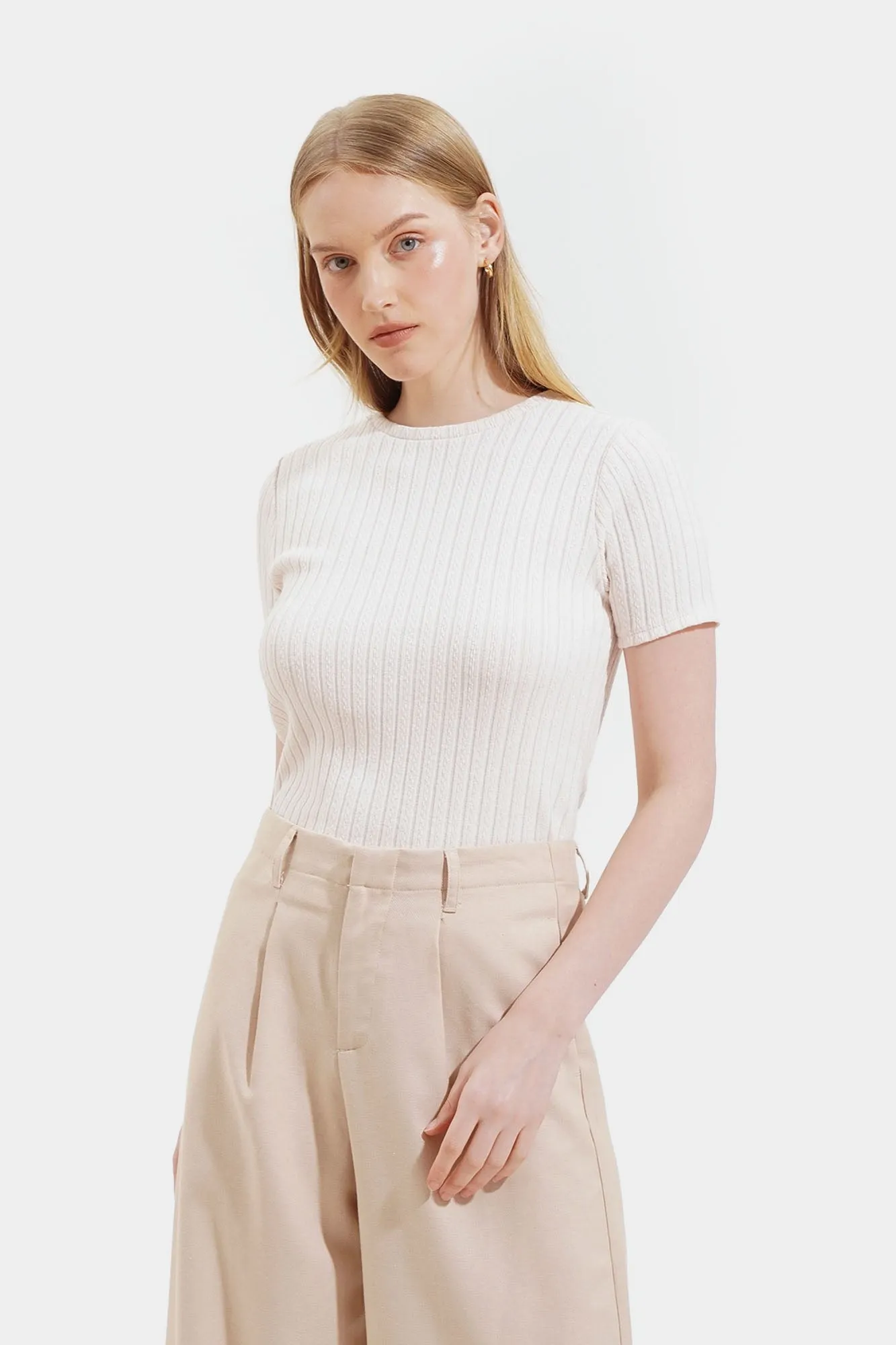 Jacquard Tee