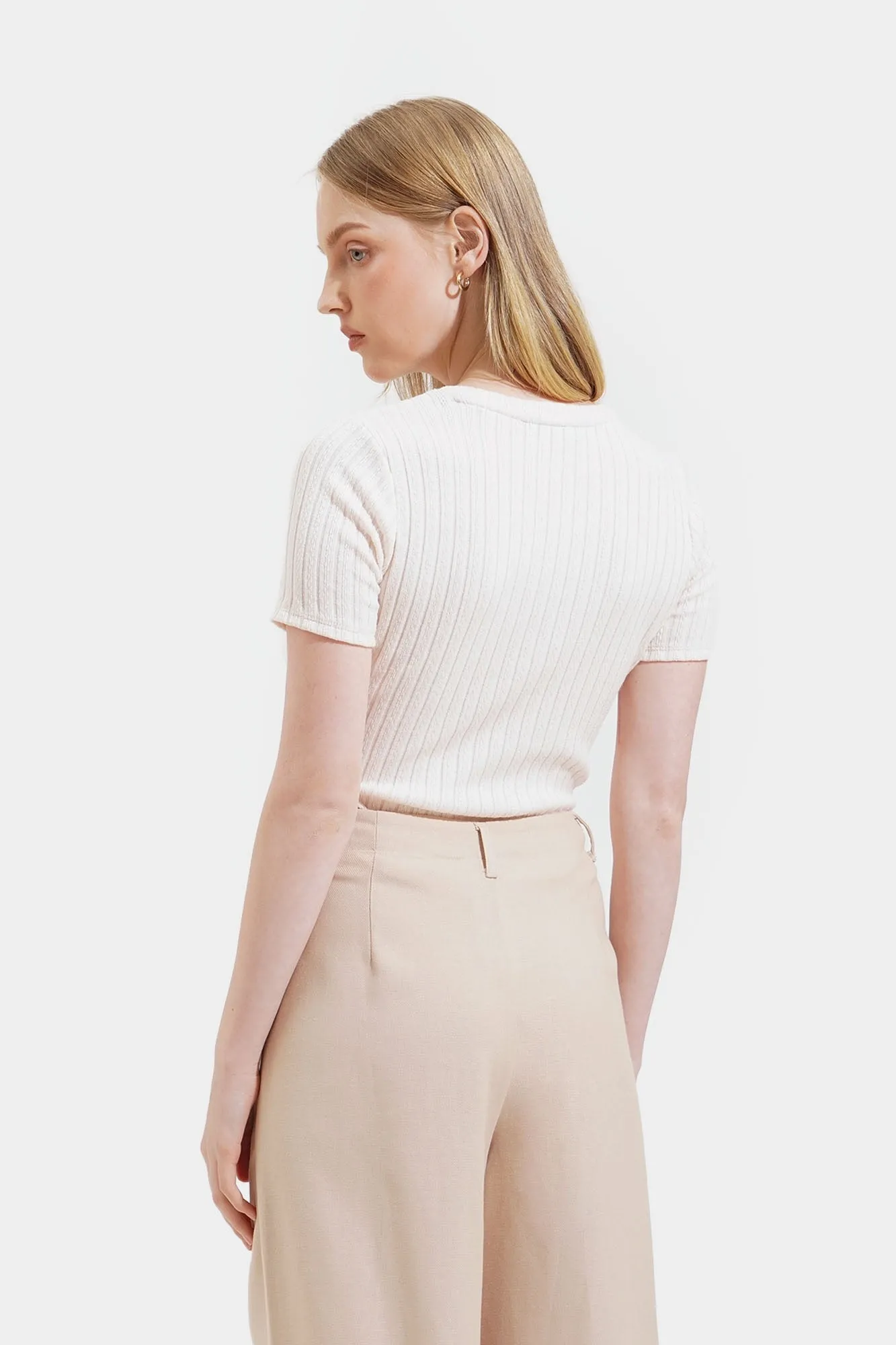 Jacquard Tee
