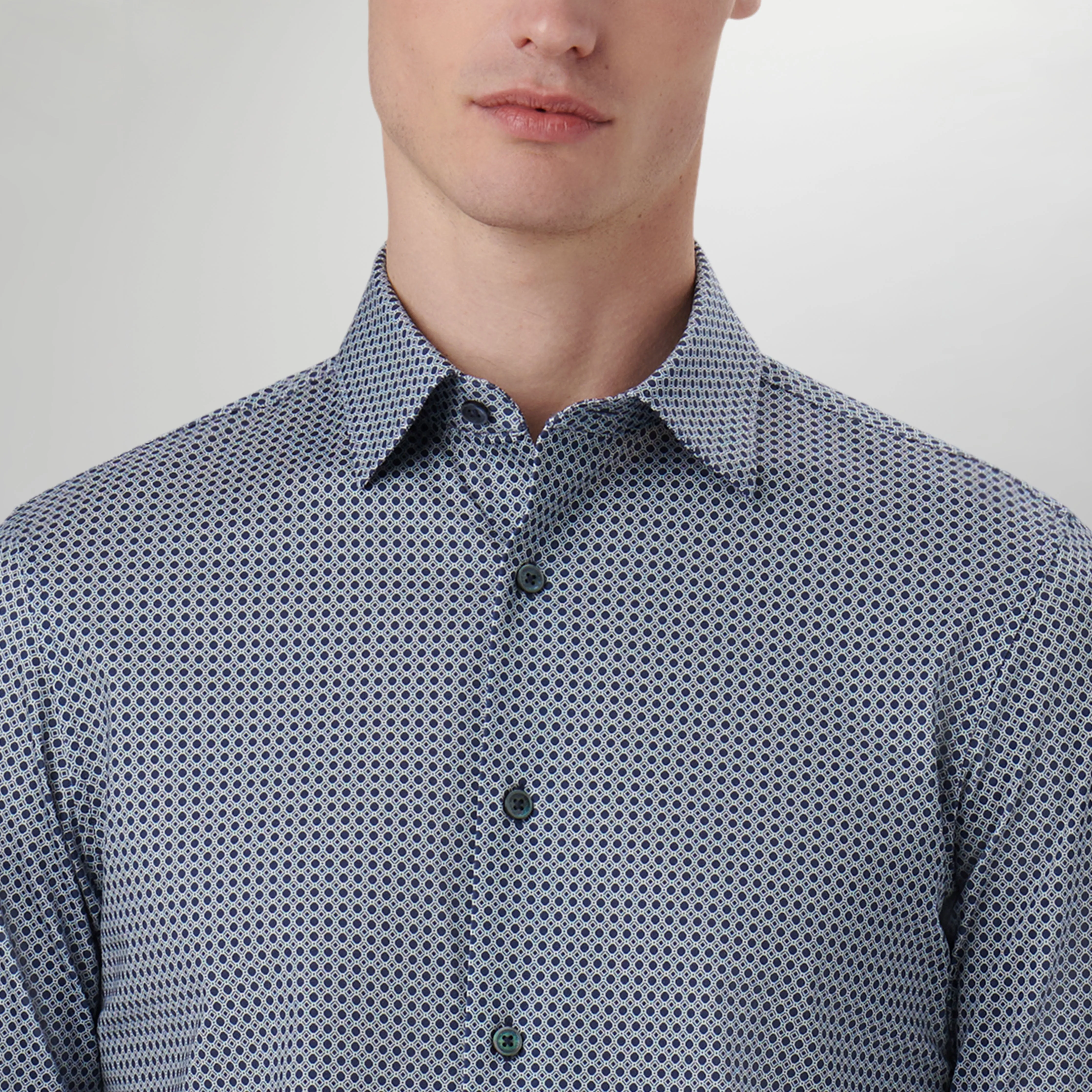 James Geometric OoohCotton Shirt