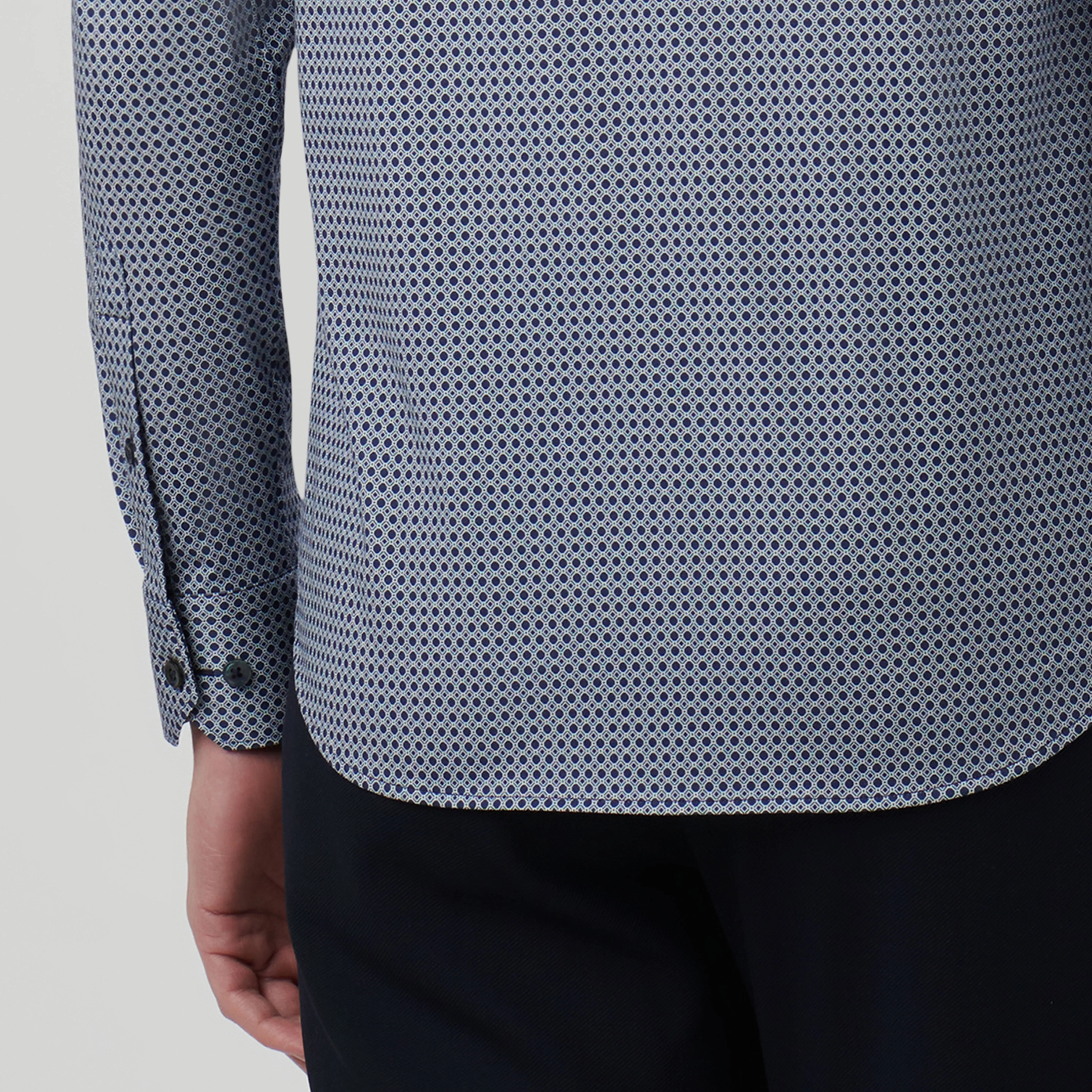 James Geometric OoohCotton Shirt