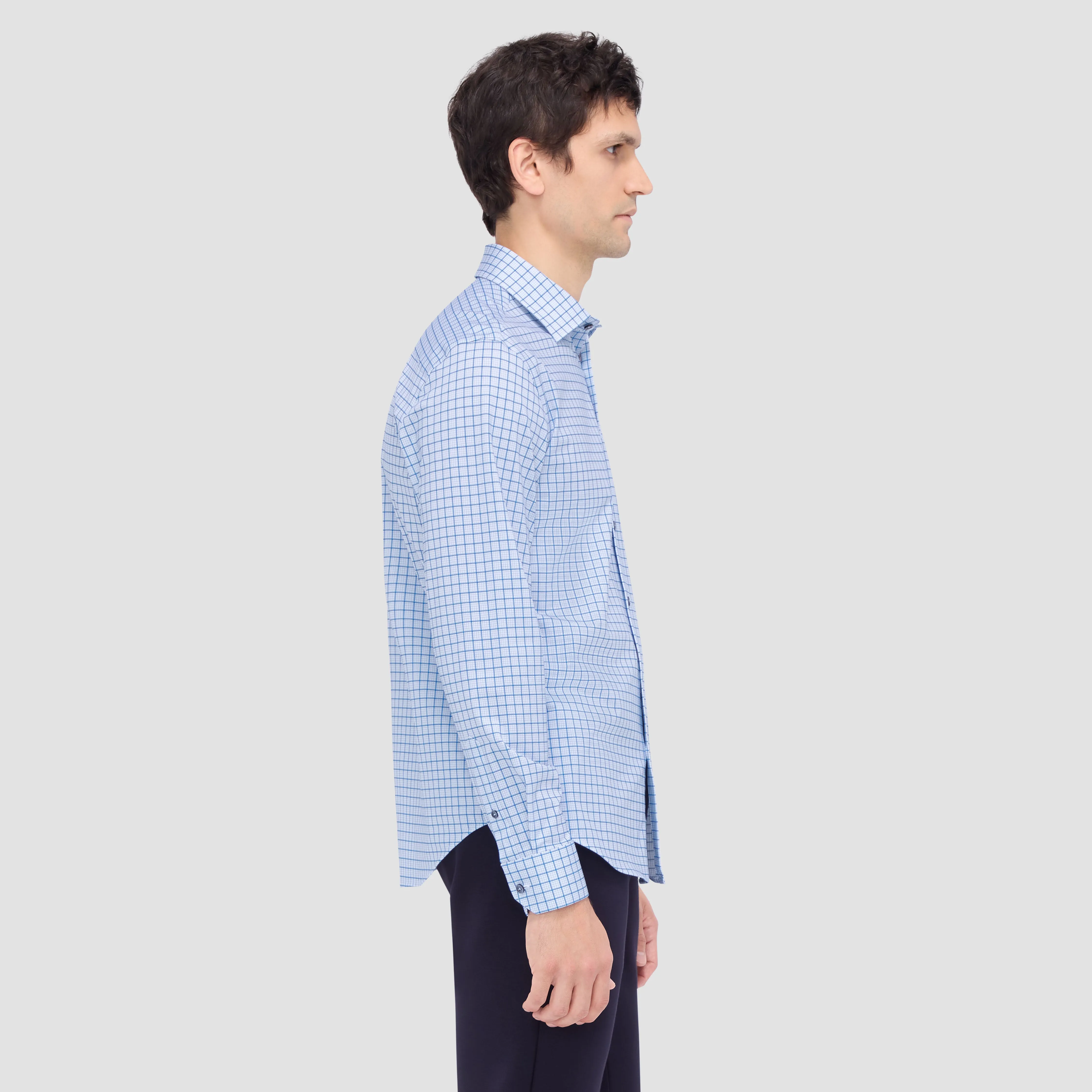 James Graph Check OoohCotton Shirt