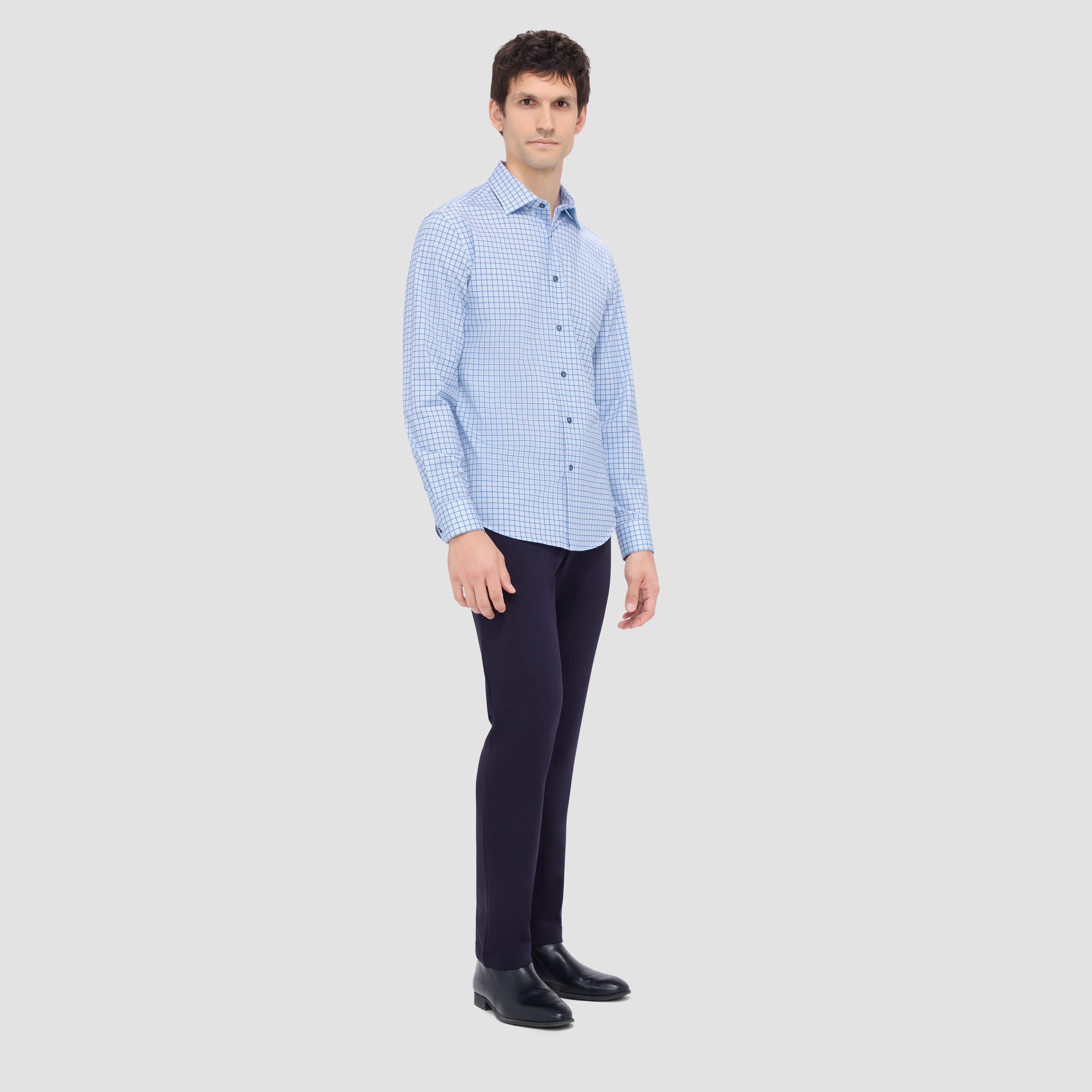 James Graph Check OoohCotton Shirt