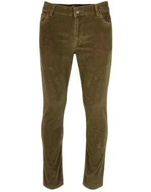 Jarvis Cord Drainpipes Khaki