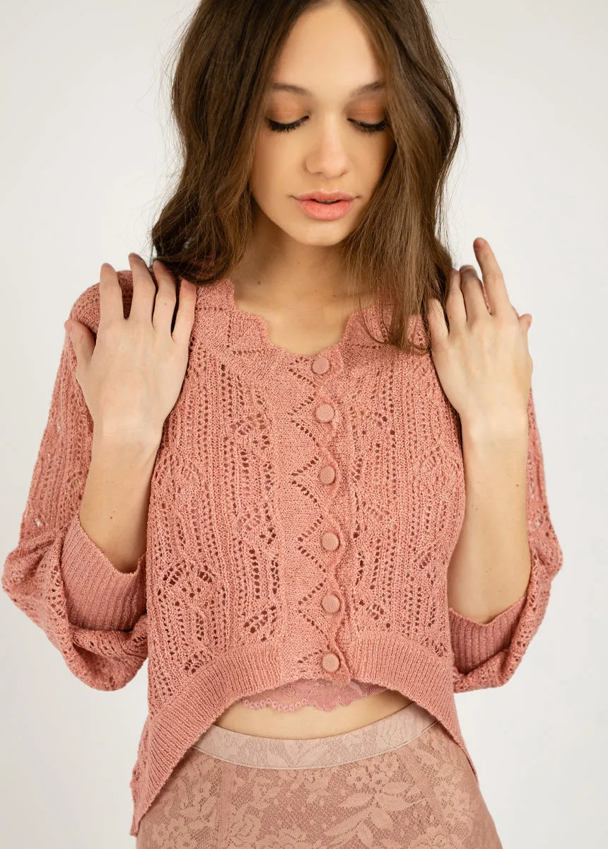 Jelana Sweater in Ashe Rose