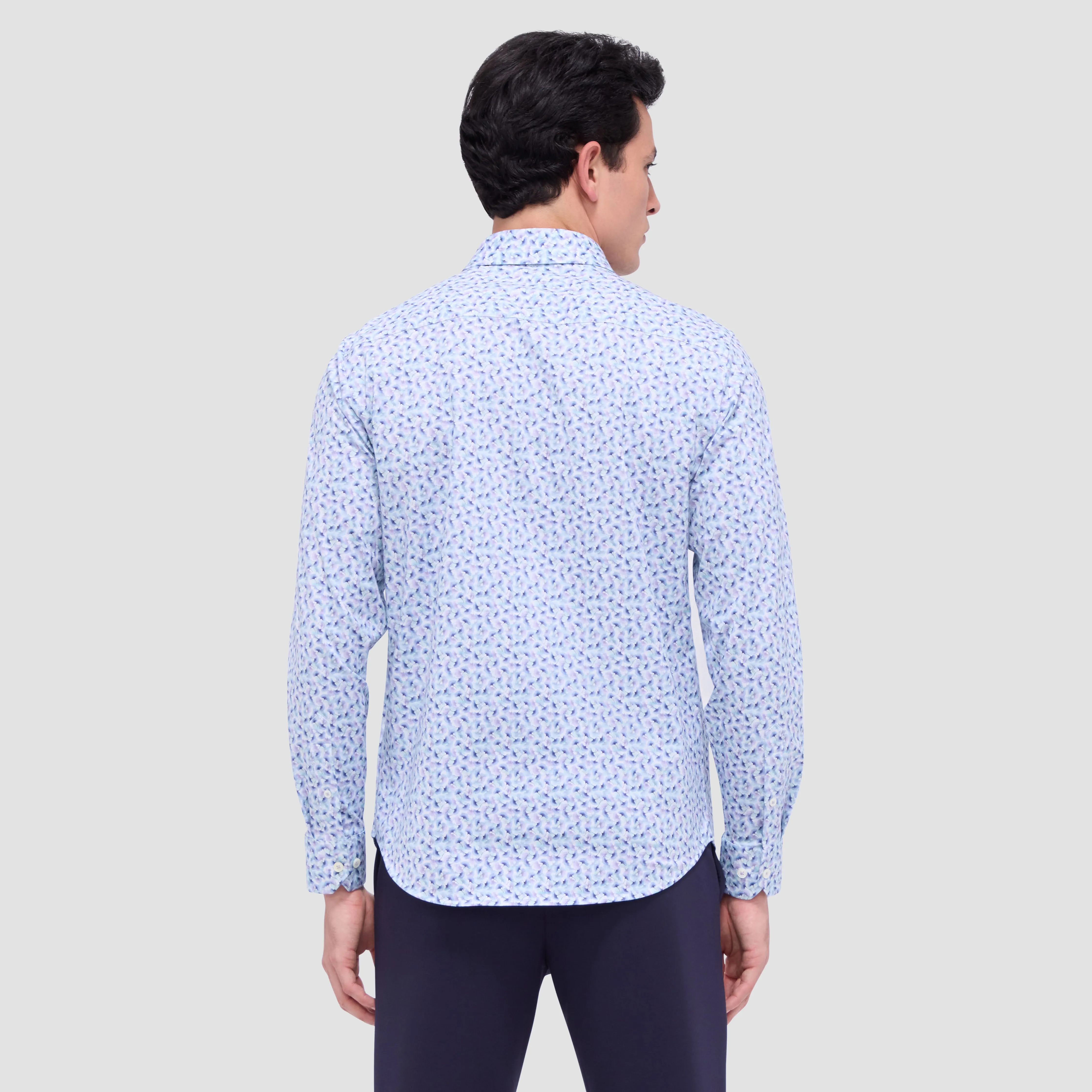 Jimmy Double Sided Floral/Check OoohCotton Shirt